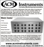 Gill 12 Weld Tester - NACE MP Advert February 2018